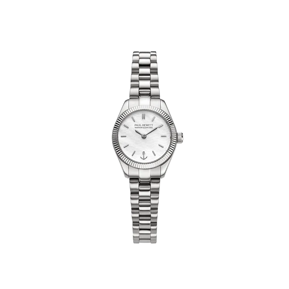paul-hewitt-petit-soleil-round-uhr-silber-wei-solar-damen image 1