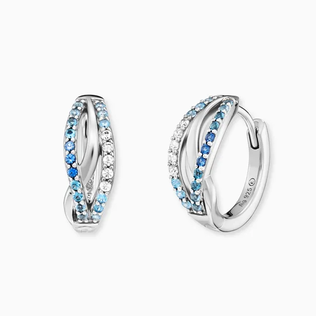 engelsrufer-creole-925er-silber-infinity-mit-zirkonia-multicolor image 1