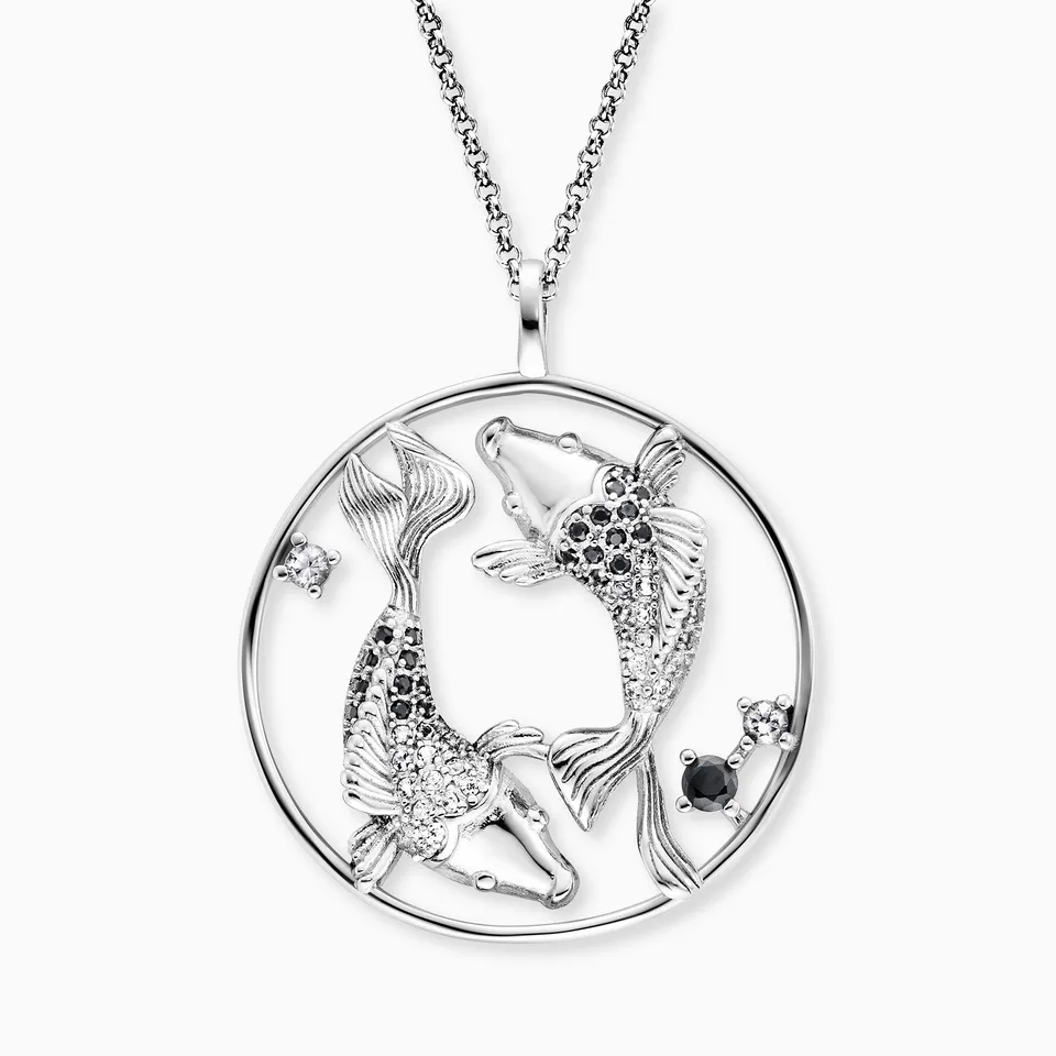 engelsrufer-kette-yin-yang-fische-silber-mit-zirkonia-multicolor image 1