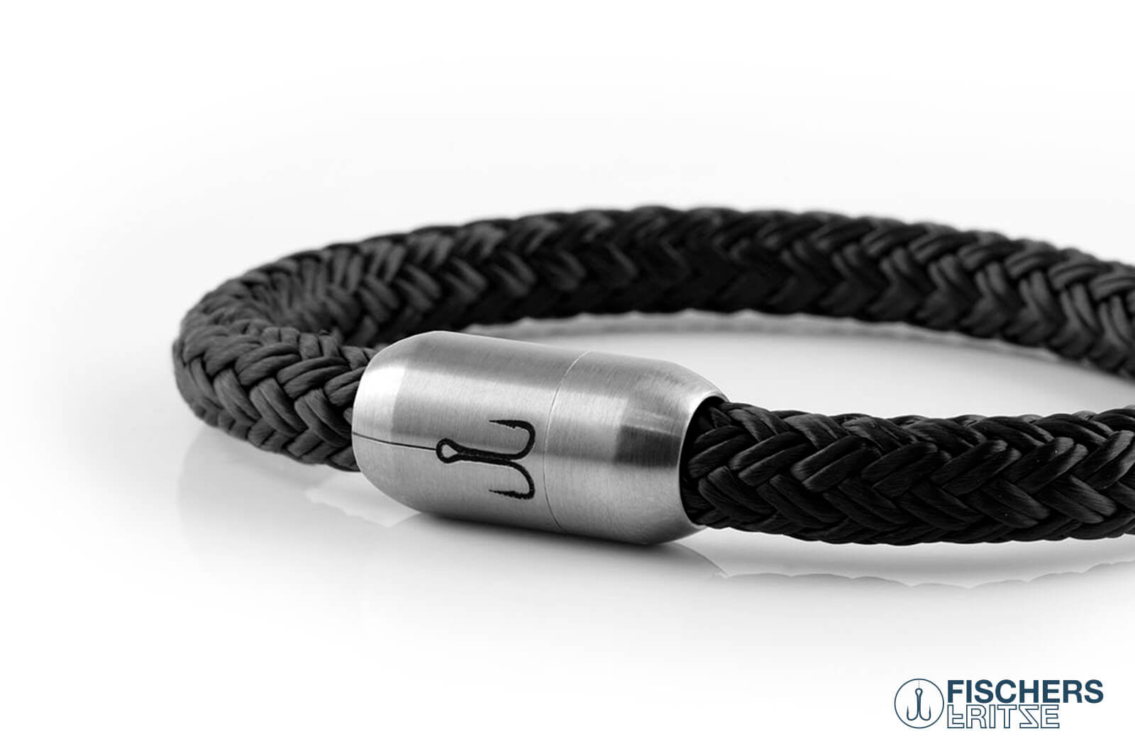 fischers-fritze-makrele-albert-armband-8mm-schwarz image 7