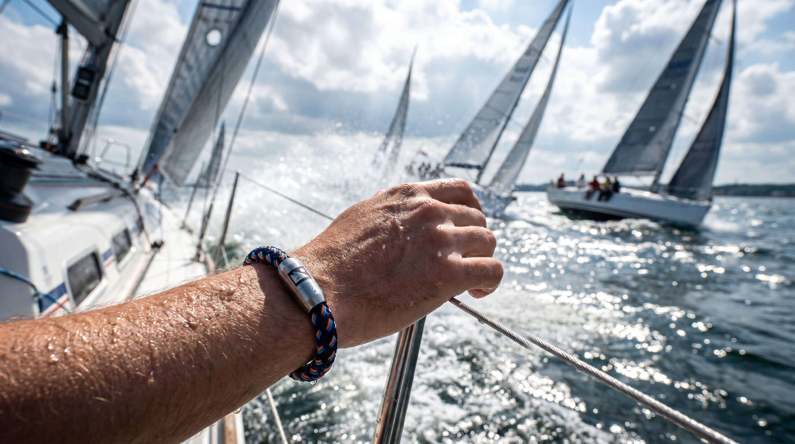 fischers-fritze-makrele-kieler-woche-sonderedition-2026-armband-marineblau-stahl image 3