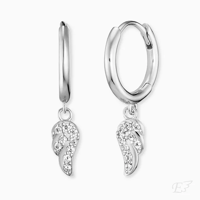engelsrufer-creole-925er-silber-flying-wings-mit-zirkonia image 1