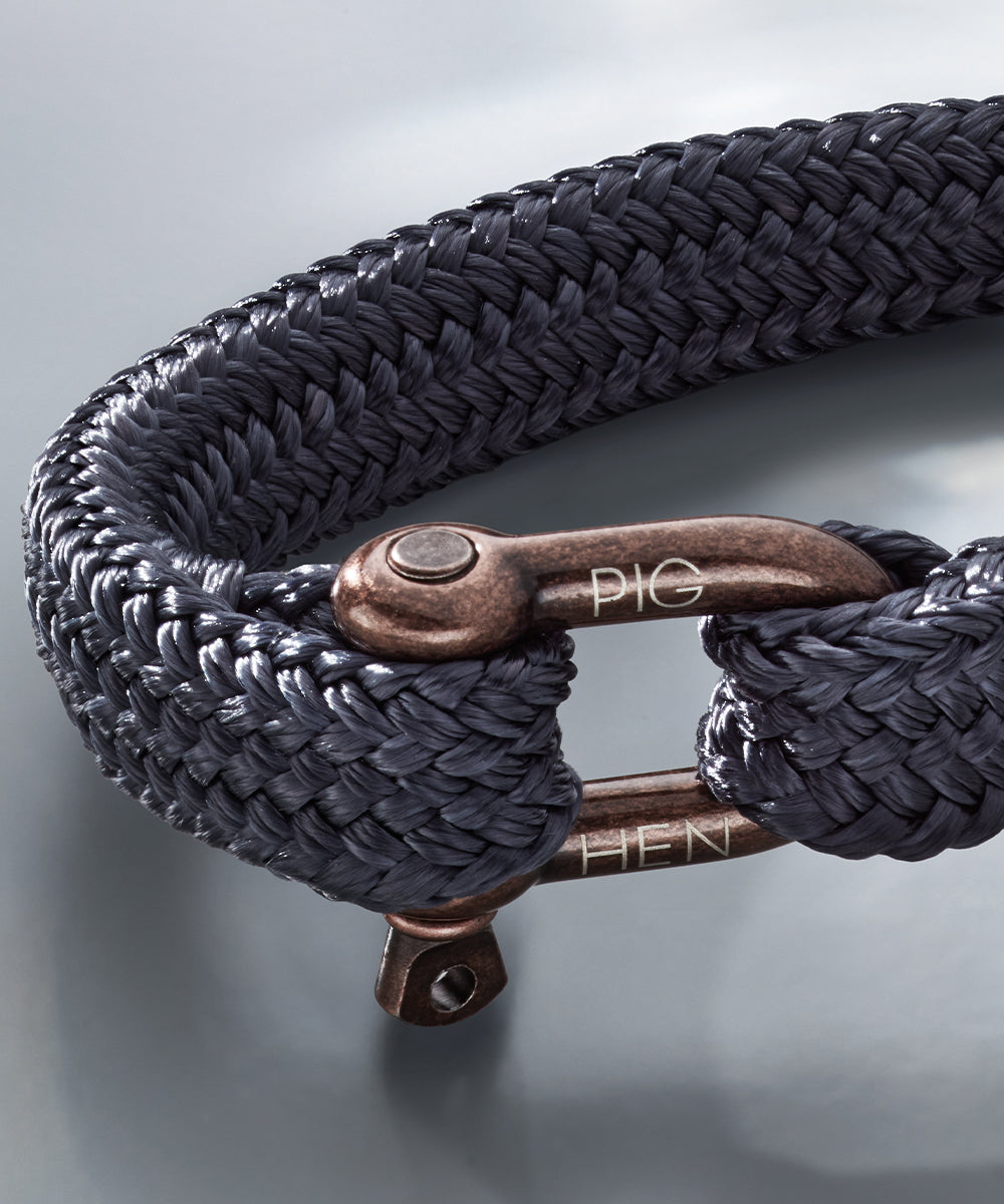 pig-hen-gorgeous-george-armband-slate-gray-bronze image 4