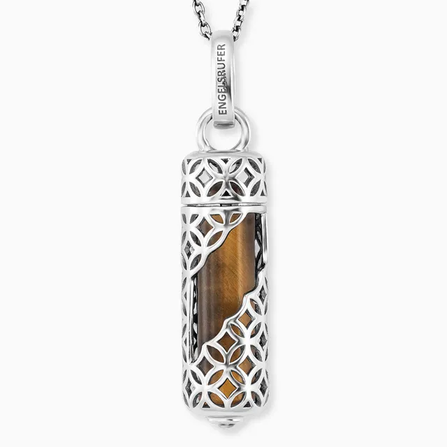 engelsrufer-halskette-925er-silber-powerful-stone-tigerauge-gr-e-m image 1