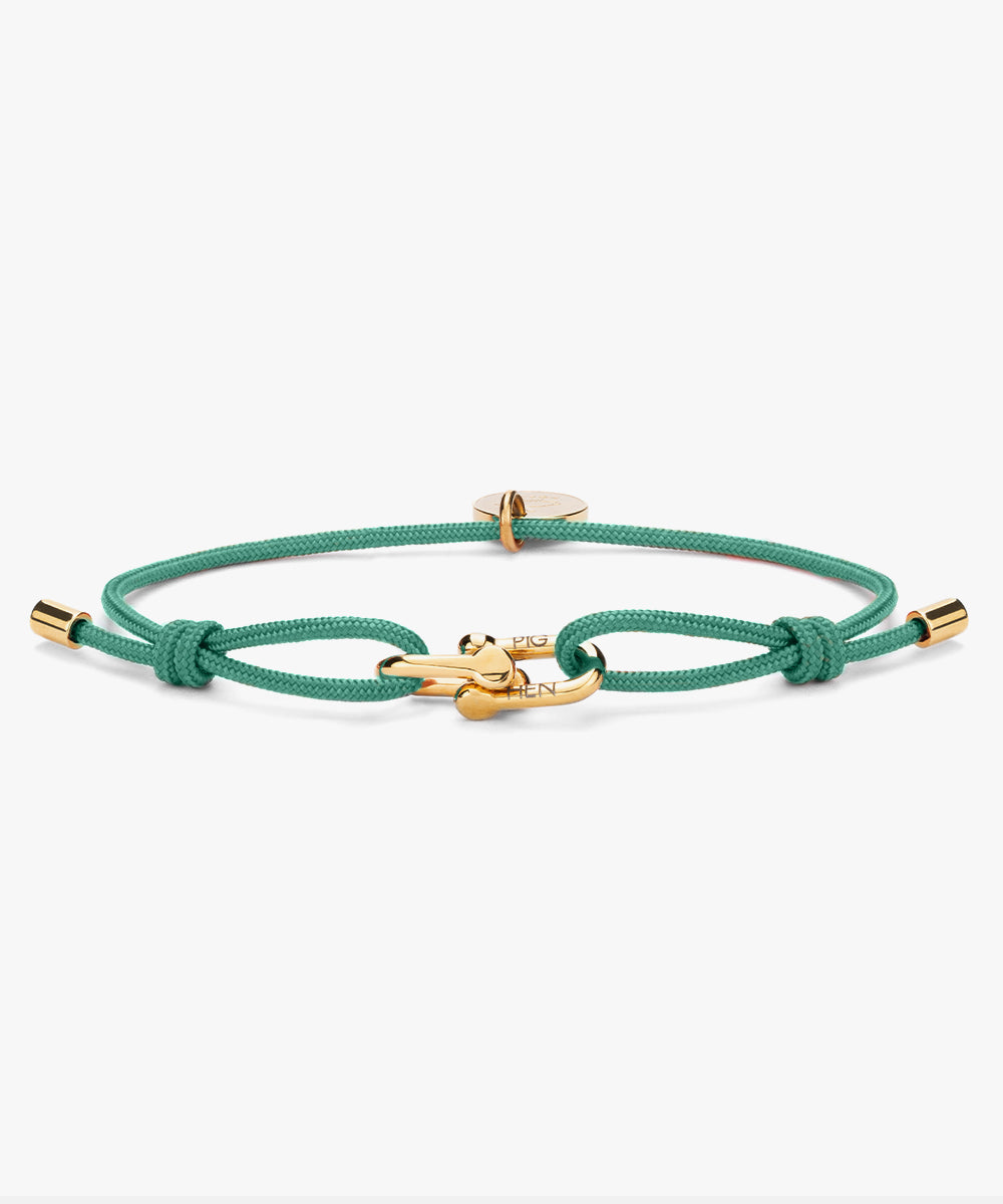 pig-hen-mia-patina-green-gold-damen-armband image 1