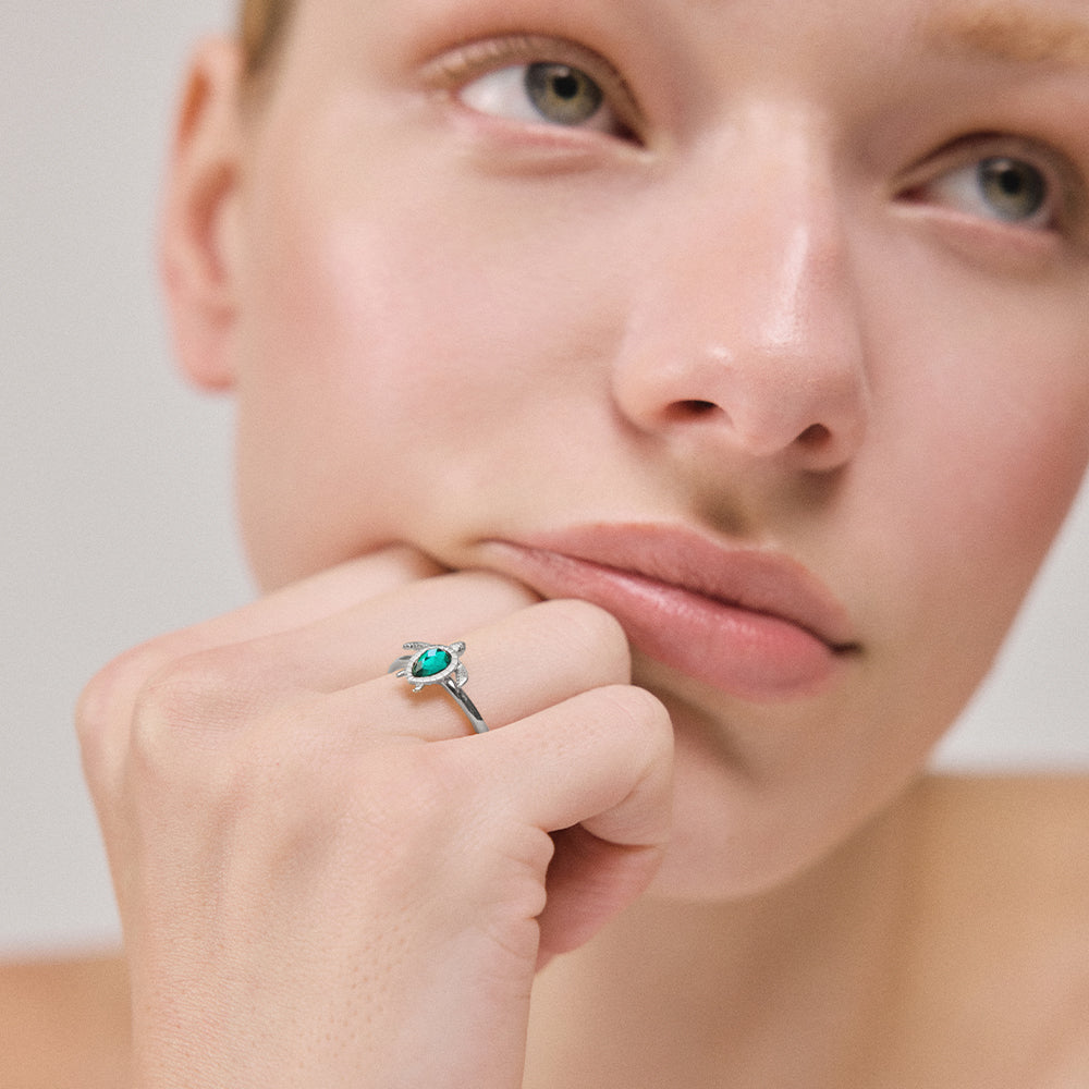paul-hewitt-turtle-ring-aquamarine-silber image 6
