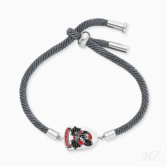 engelsrufer-herzengel-kinder-armband-rennfahrer-edelstahl-emaille image 1