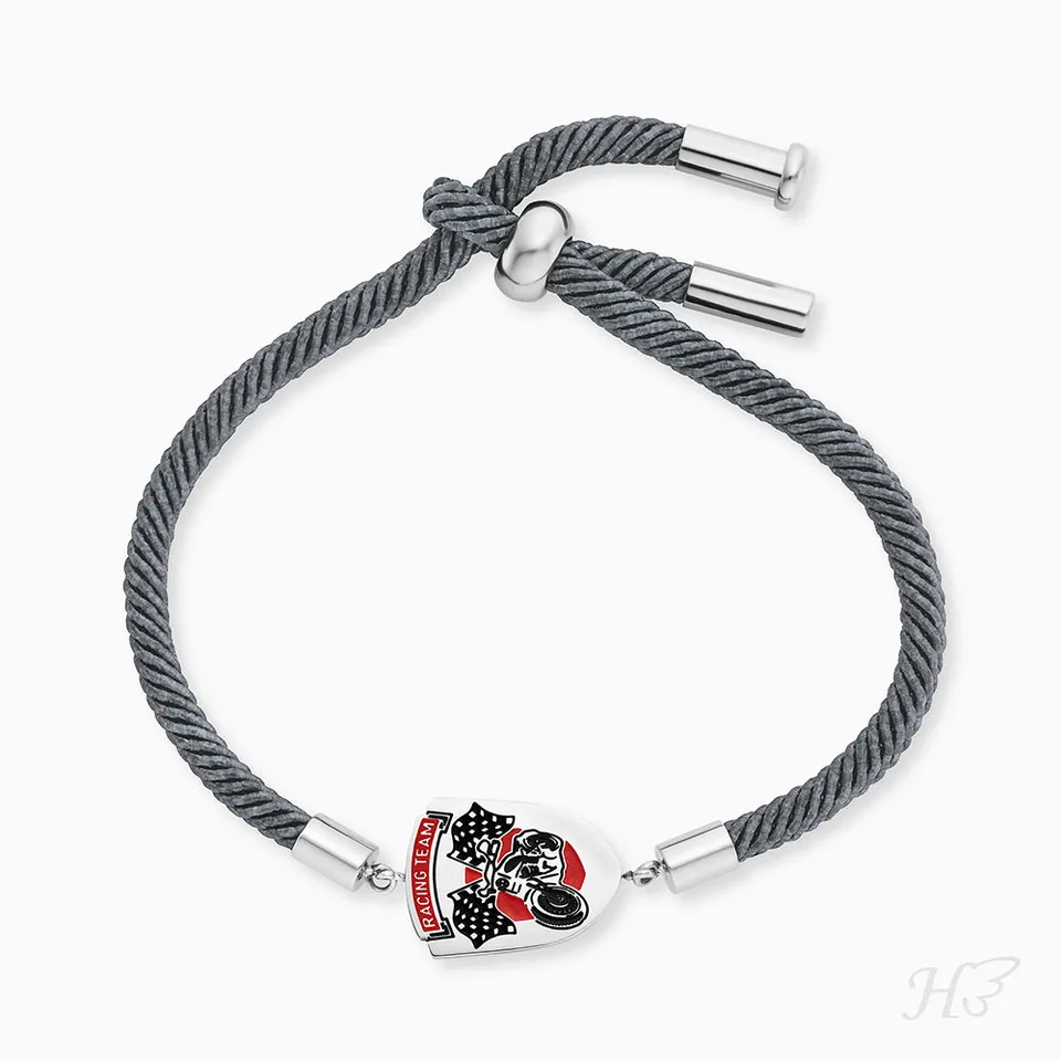 engelsrufer-herzengel-kinder-armband-rennfahrer-edelstahl-emaille image 1