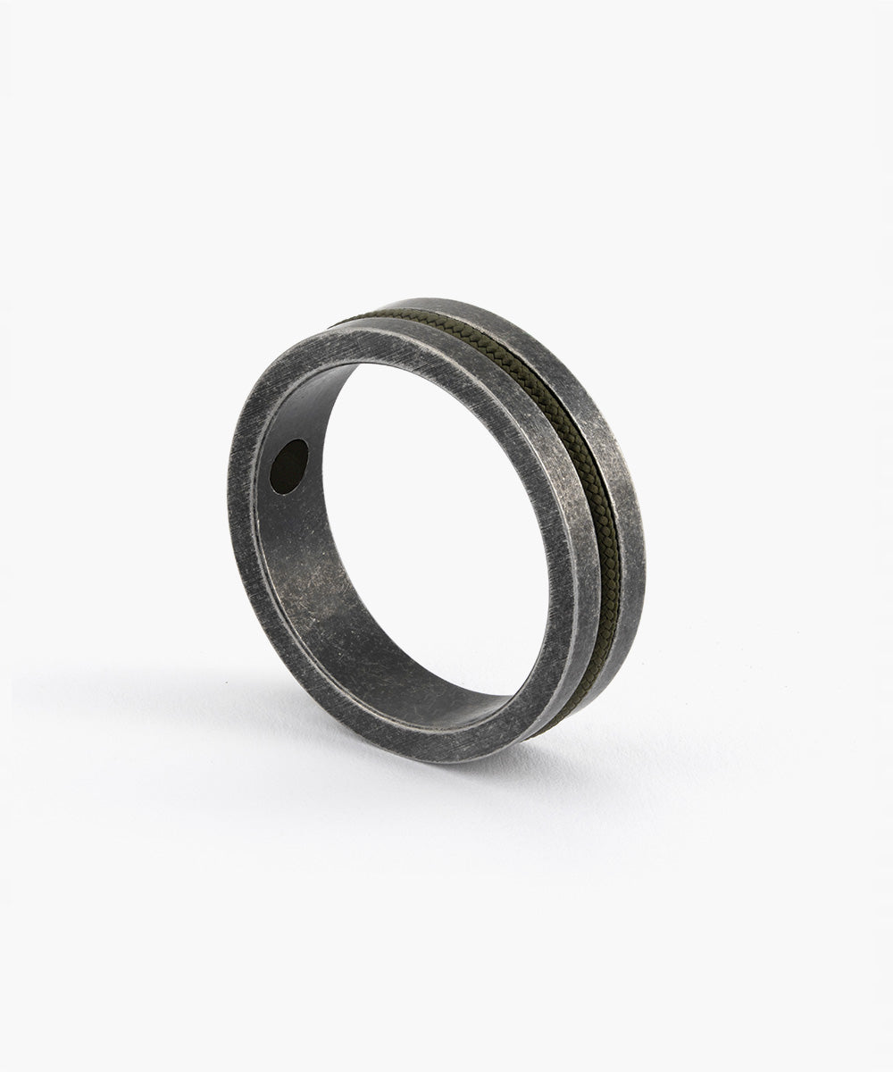pig-hen-navarch-6mm-ring-army-vintage-herren image 1