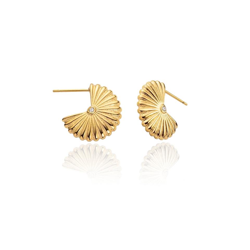 paul-hewitt-scallop-ohrstecker-gold image 1