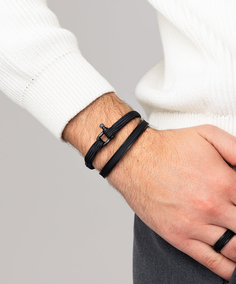 pig-hen-navarch-9mm-herren-cuff-armband-black-black image 3