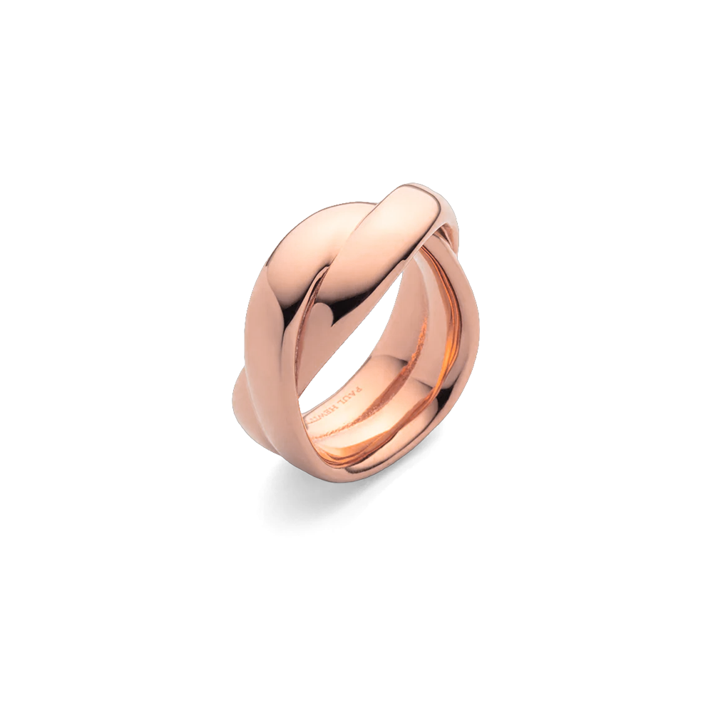 paul-hewitt-waves-duo-ring-ros-gold-damen-doppel-ring image 1