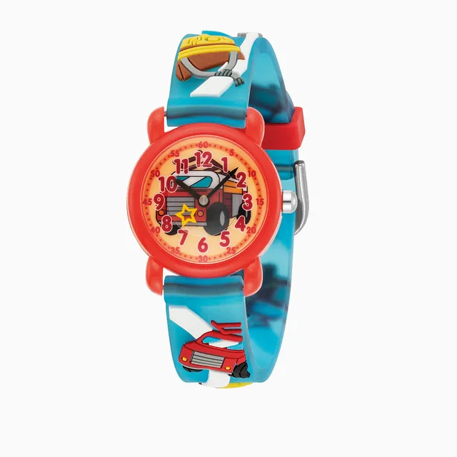 engelsrufer-kinderuhr-feuerwehr-f-r-jungen-inkl-schlamperm-ppchen image 1