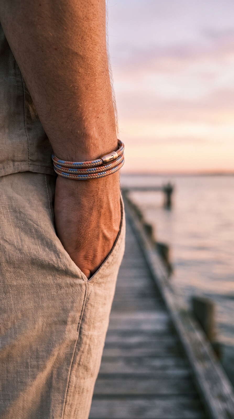 fischers-fritze-k-nigsforelle-sienna-segeltau-armband-3-fach-natur-altrosa-paste image 3