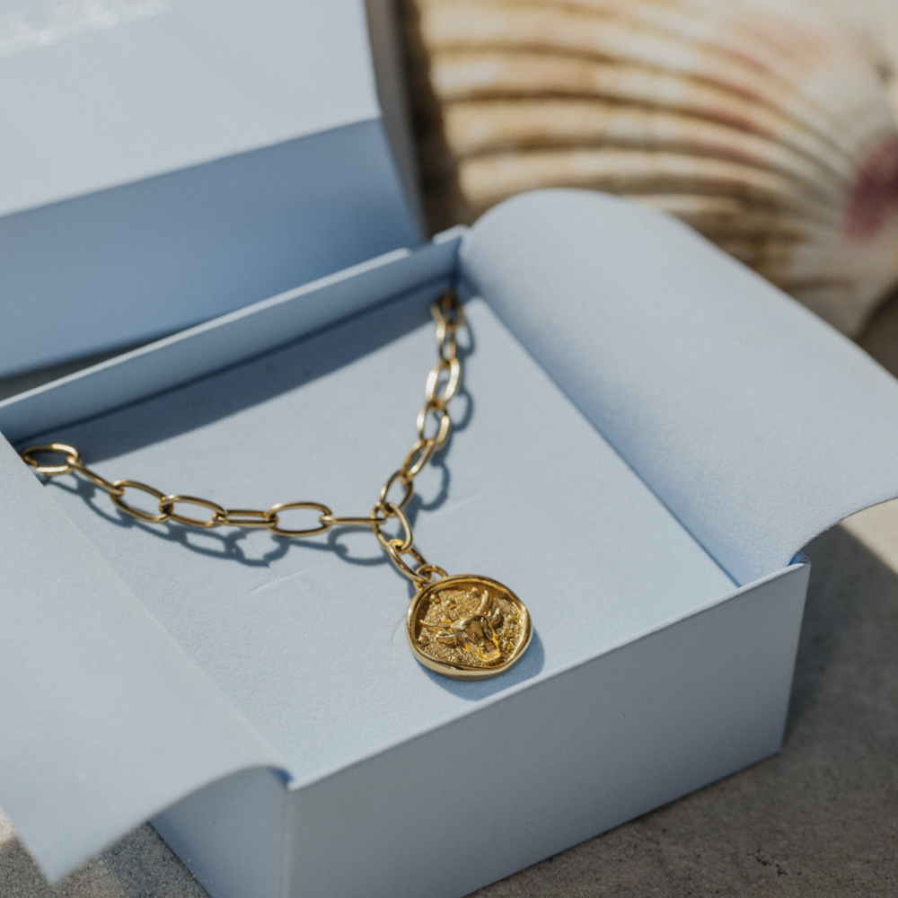 paul-hewitt-taurus-charm-gold-sternzeichen-charm-stier image 3
