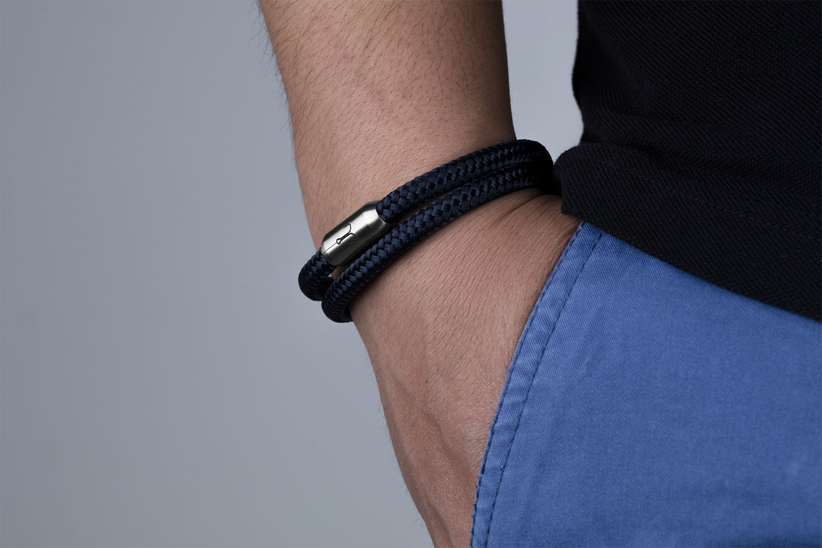 fischers-fritze-garnele-henry-armband-marineblau image 2