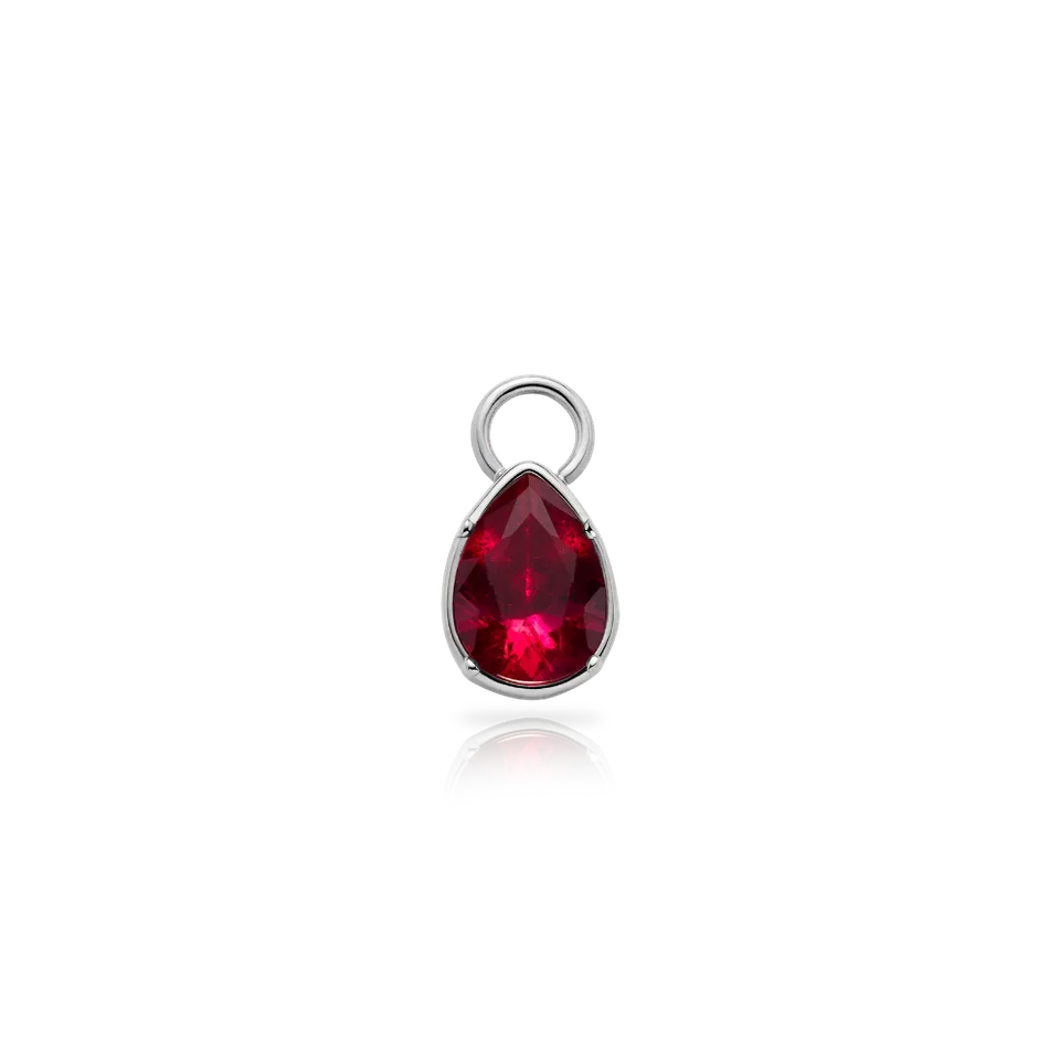 paul-hewitt-red-stone-charm-silber image 1