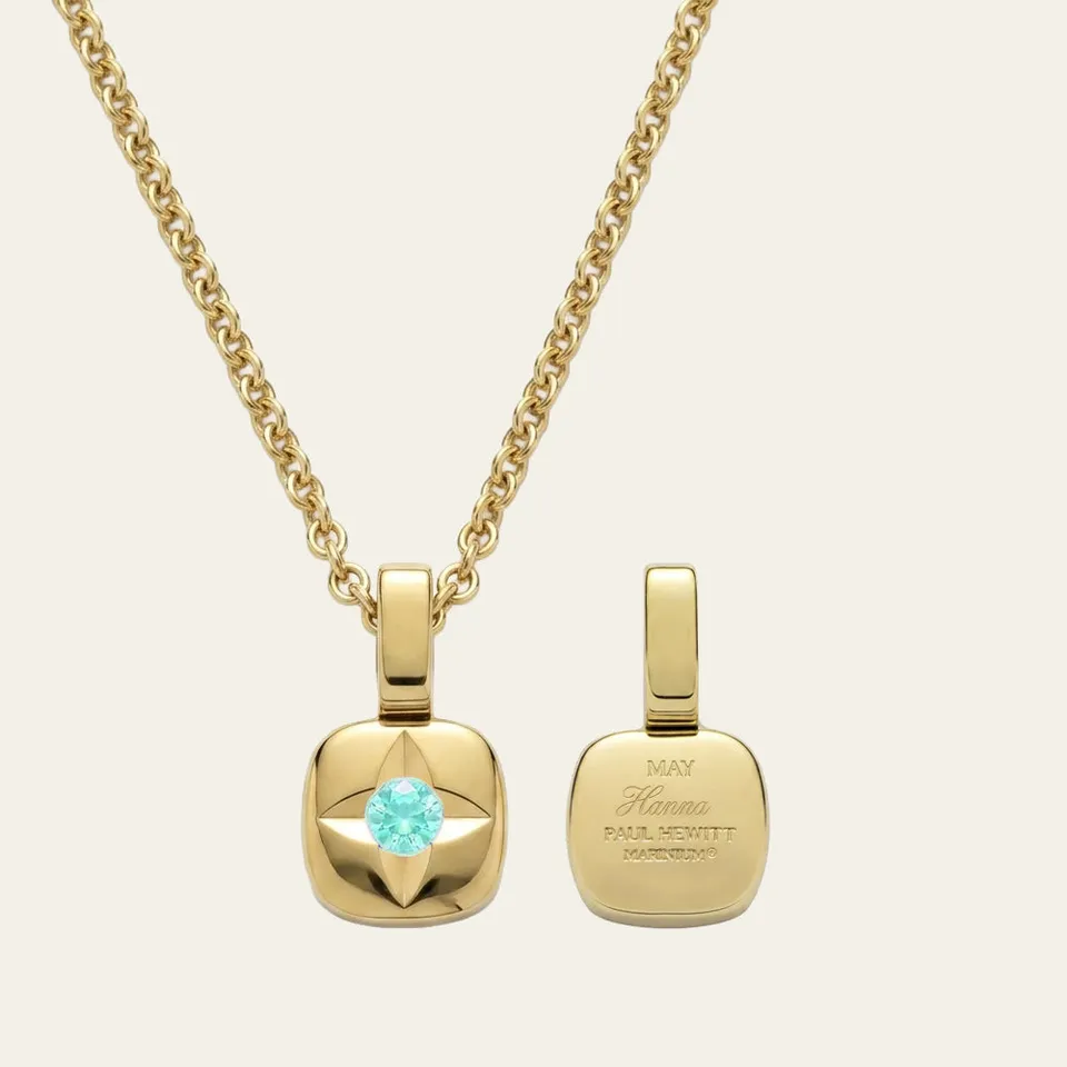 paul-hewitt-birthstone-may-halskette-gold image 1
