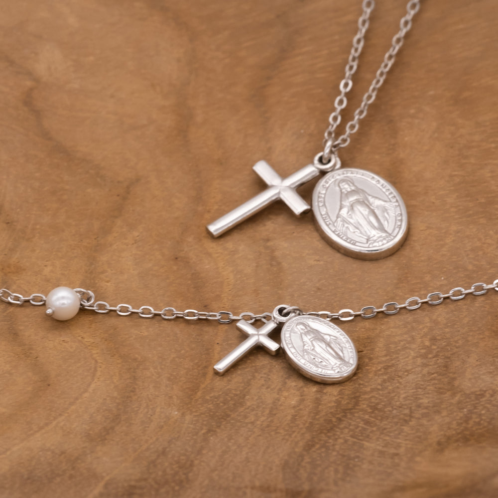 engelsrufer-armband-925er-silber-kreuz-maria-mit-perle image 5