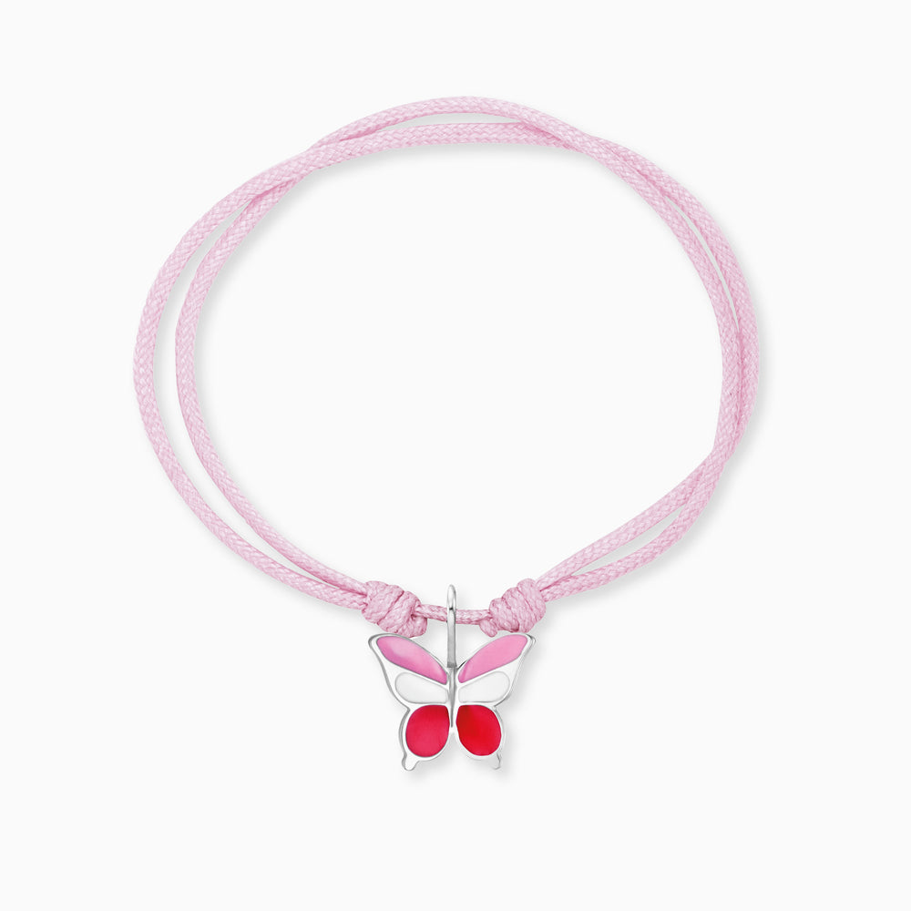 engelsrufer-herzengel-kinder-armband-schmetterling-edelstahl-emaille-nylon image 1
