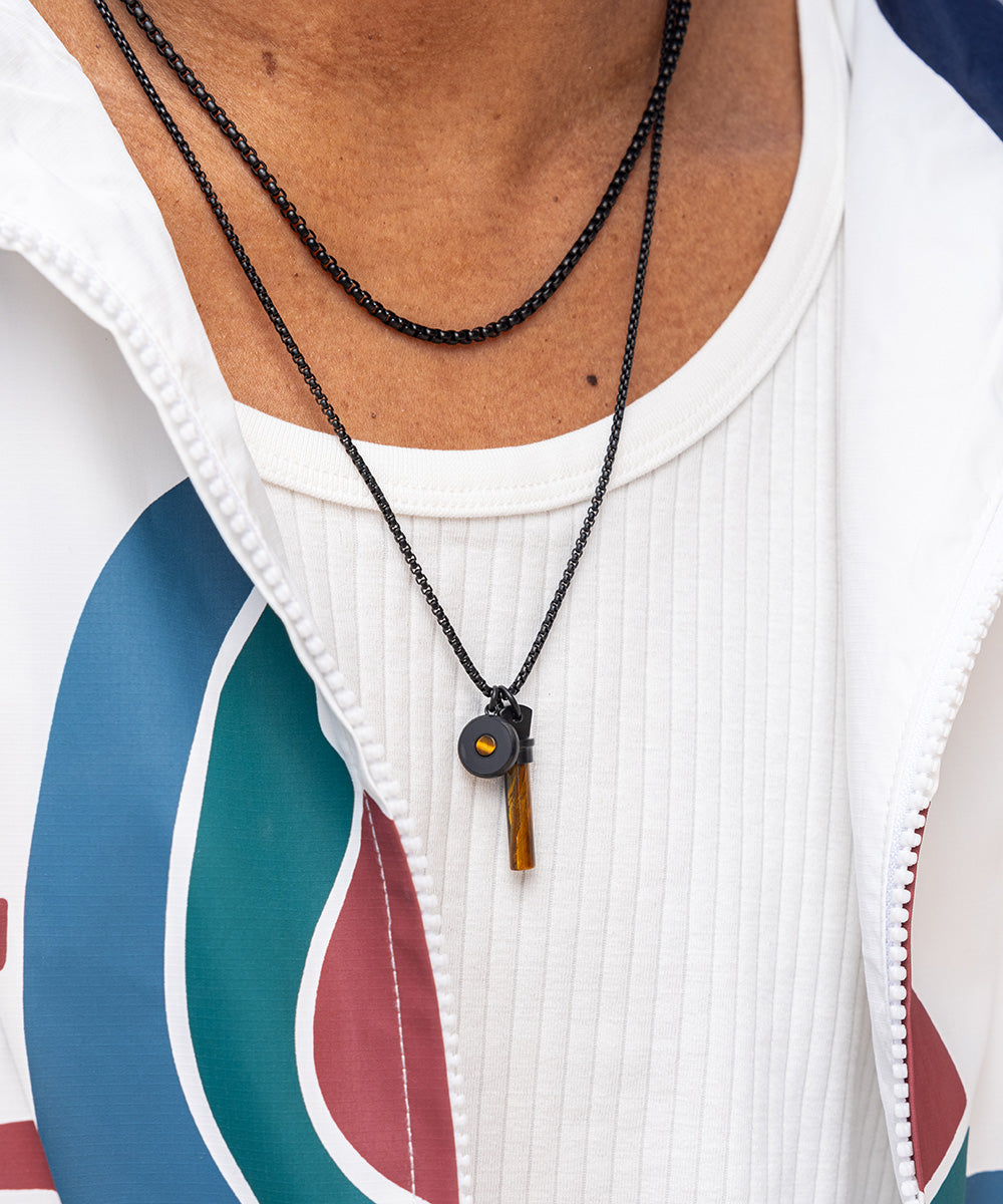 pig-hen-brontide-eye-necklace-tigerauge-halskette-schwarz-f-r-herren image 3