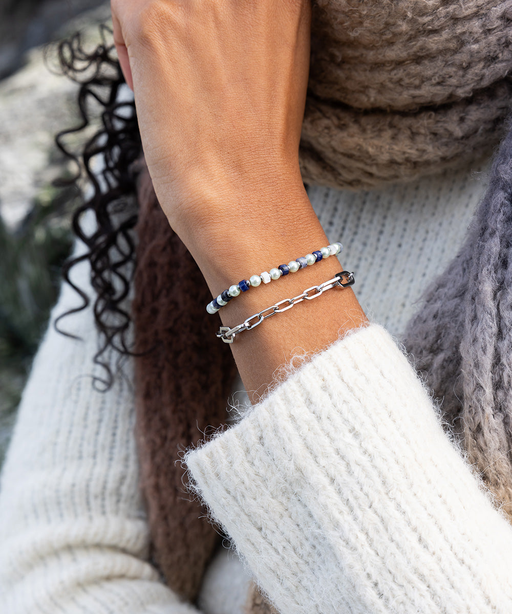 pig-hen-brontide-solstice-julie-armband-set-silber-damen image 3