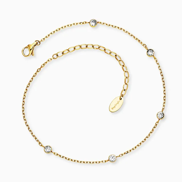 engelsrufer-shiny-moonlight-fu-kette-edelstahl-ip-gold-mit-zirkonia image 1