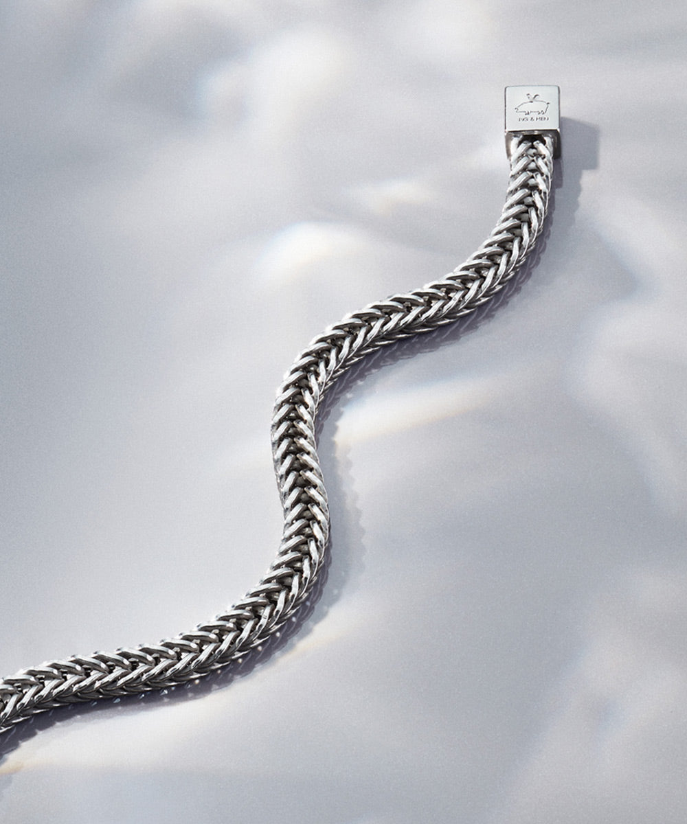 pig-hen-mariner-herringbone-chain-5-5mm-silber-armband-925-sterling-silver image 4