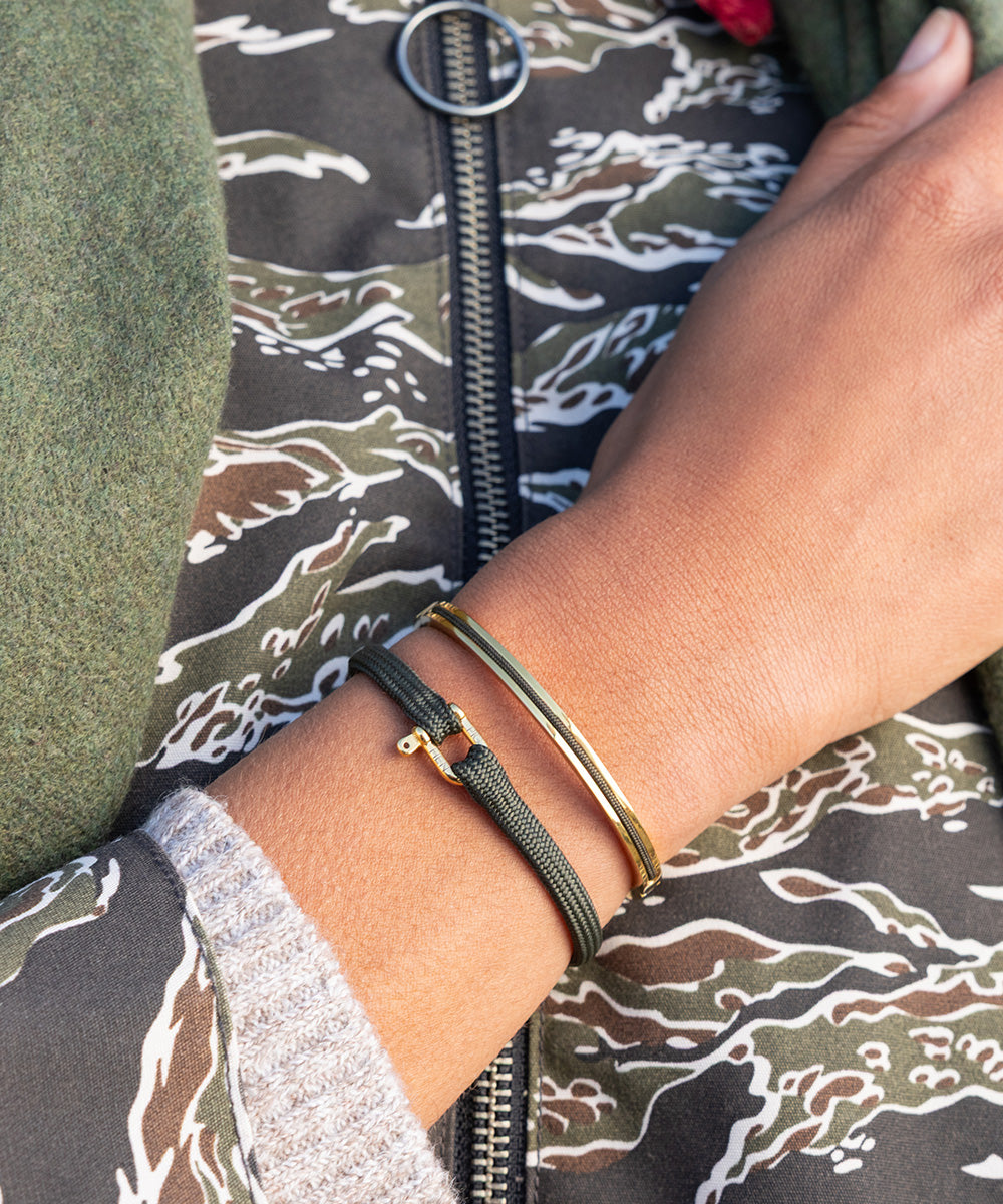 pig-hen-franky-army-maya-lou-army-damen-armband-set-gold image 2