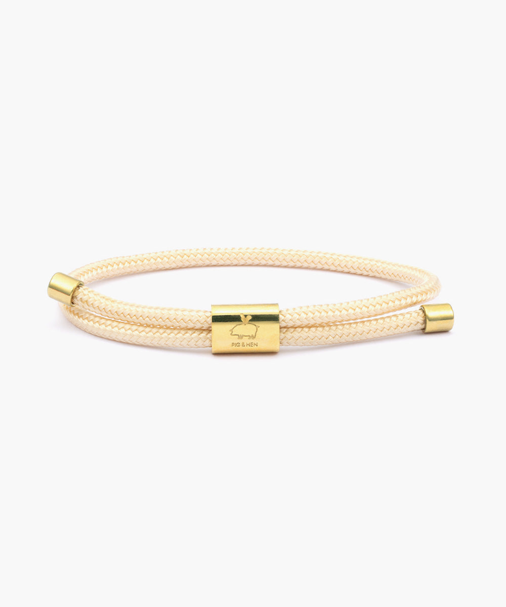 pig-hen-lewis-damen-seilarmband-ivory-gold image 1
