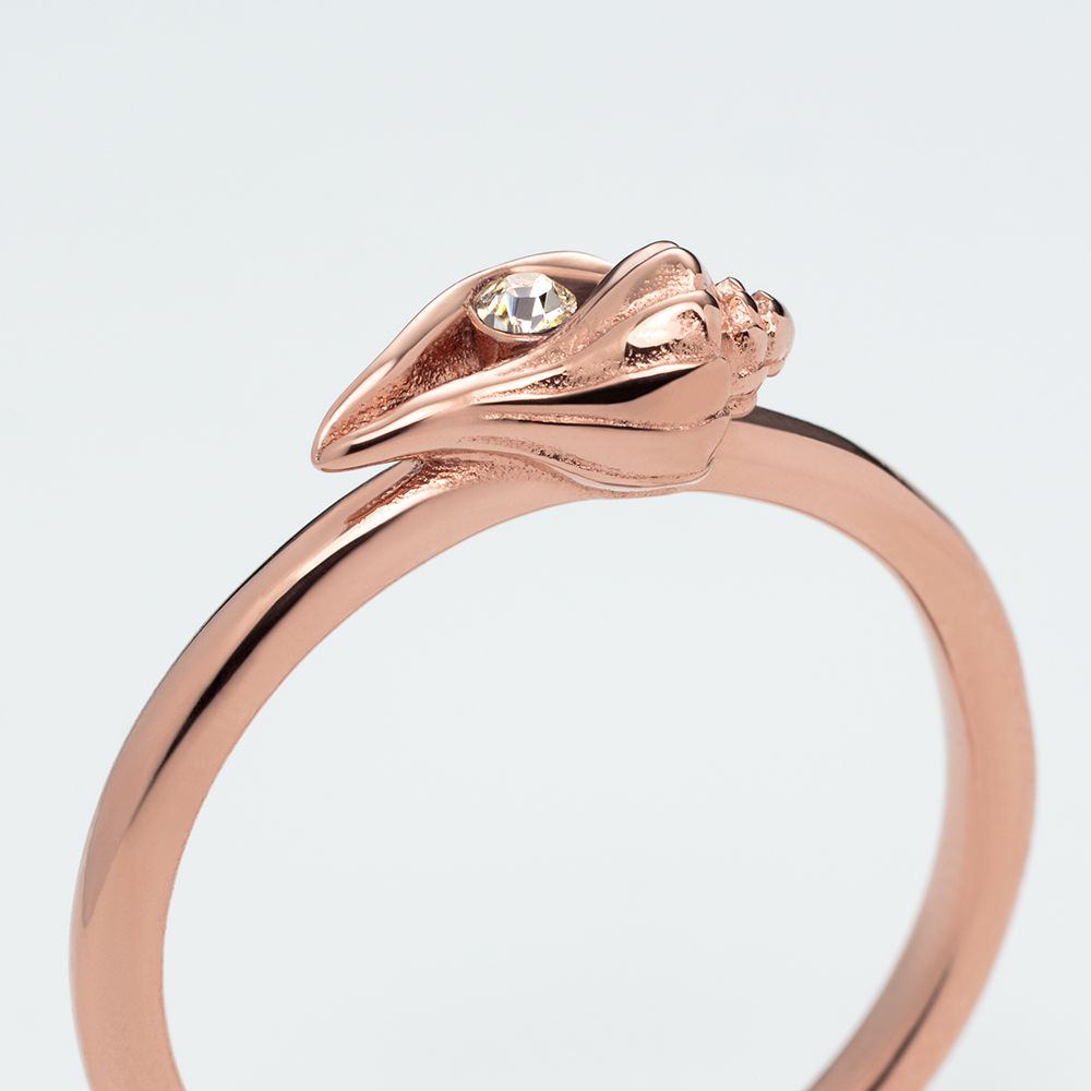 paul-hewitt-sea-shell-ring-ros-gold-damen-ring-muschel image 3