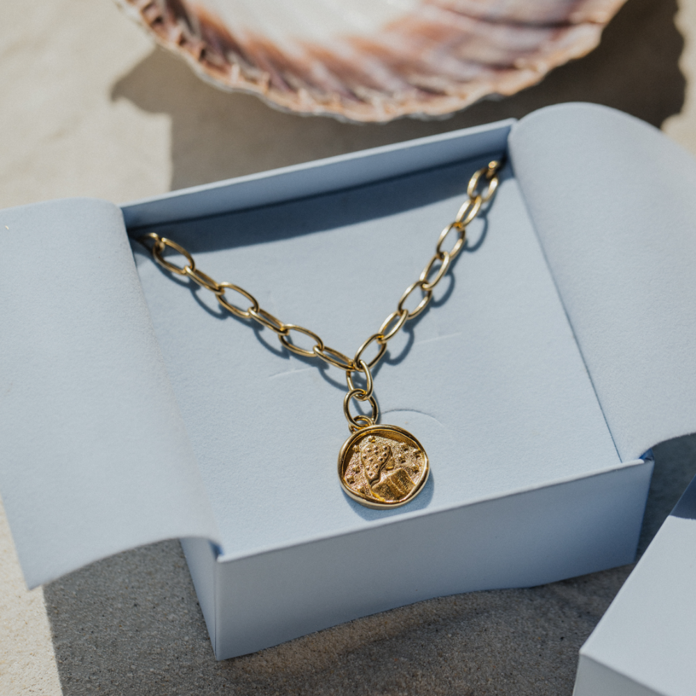 paul-hewitt-virgo-charm-gold-zodiac-sternzeichen-anh-nger-jungfrau image 3