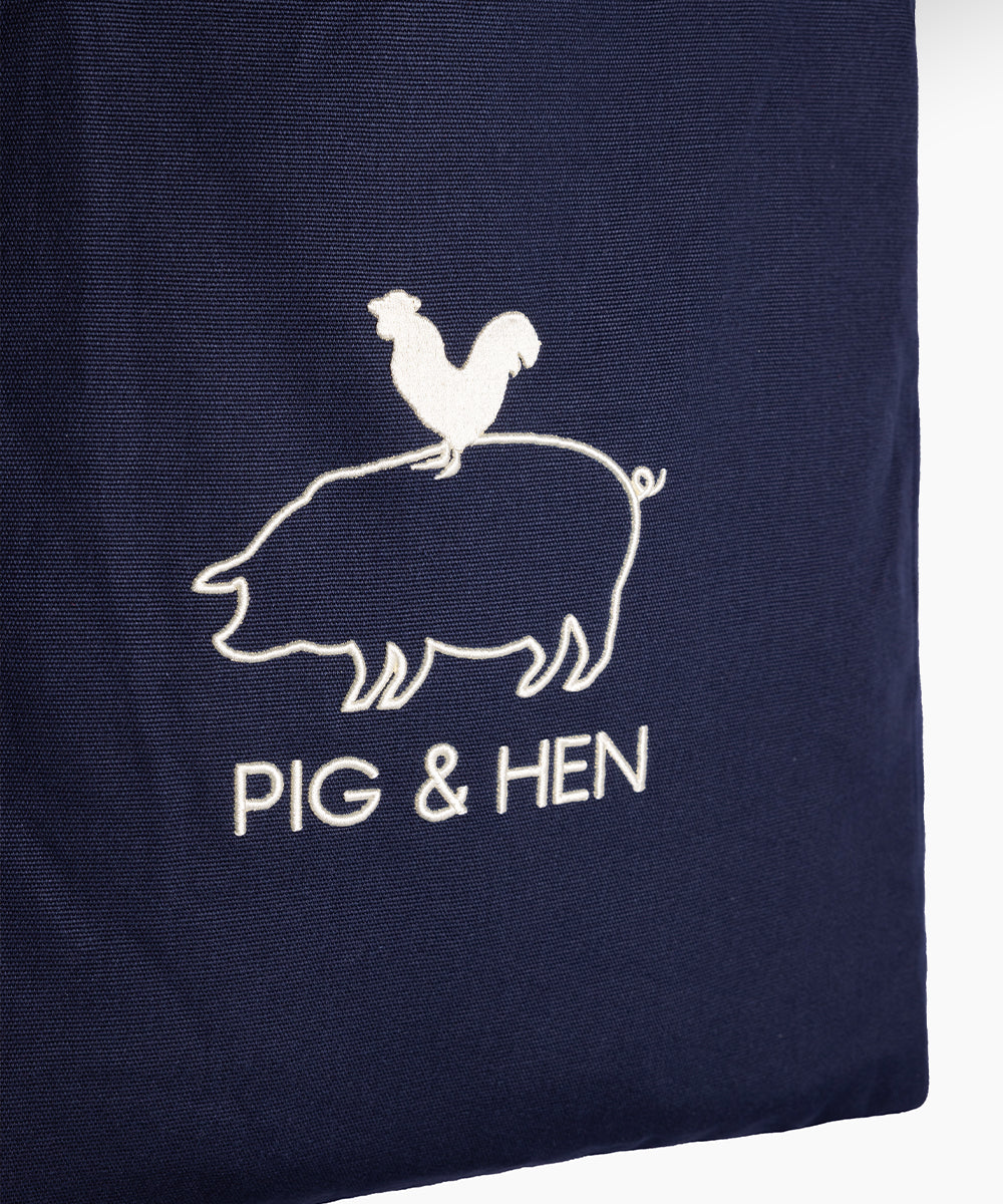 pig-hen-tote-bag-navy image 2