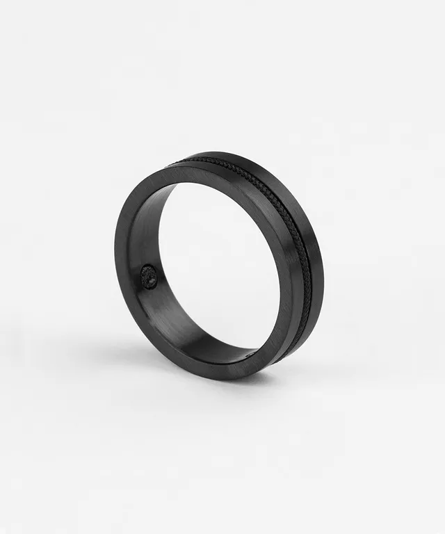 pig-hen-navarch-6mm-ring-herren-schwarz-black image 1