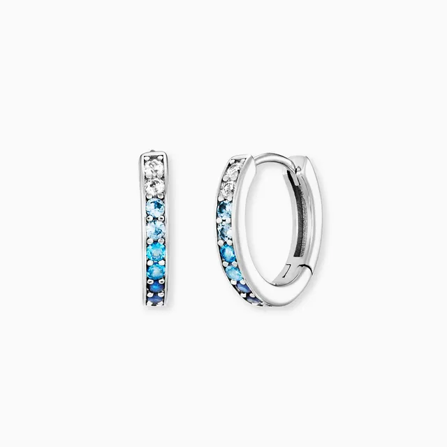 engelsrufer-ocean-creolen-925er-silber-mit-zirkonia-multicolor image 1