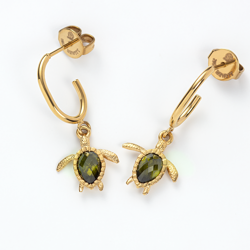 paul-hewitt-turtle-hoops-ohrring-gold image 4