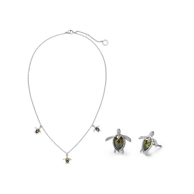 paul-hewitt-set-turtle-silber-halskette-ohrringe-set image 1