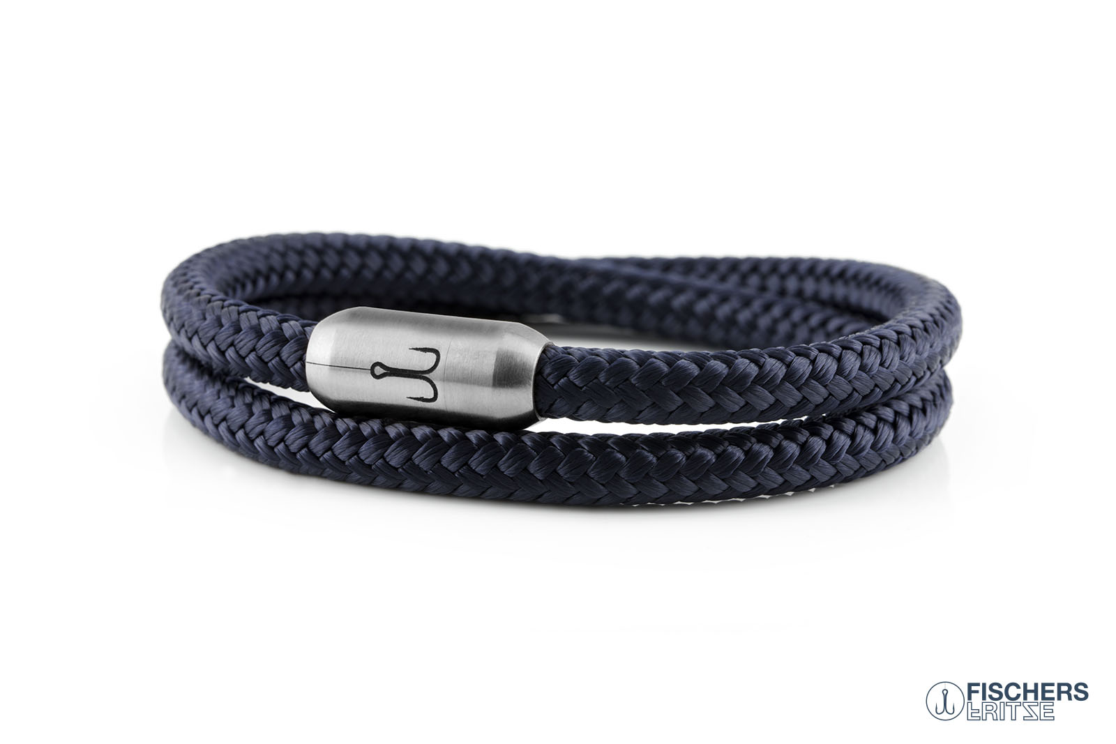 fischers-fritze-garnele-henry-armband-marineblau image 1
