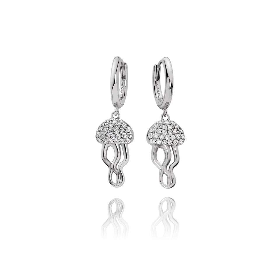 paul-hewitt-jellyfish-hoops-ohrringe-pure-silver image 1