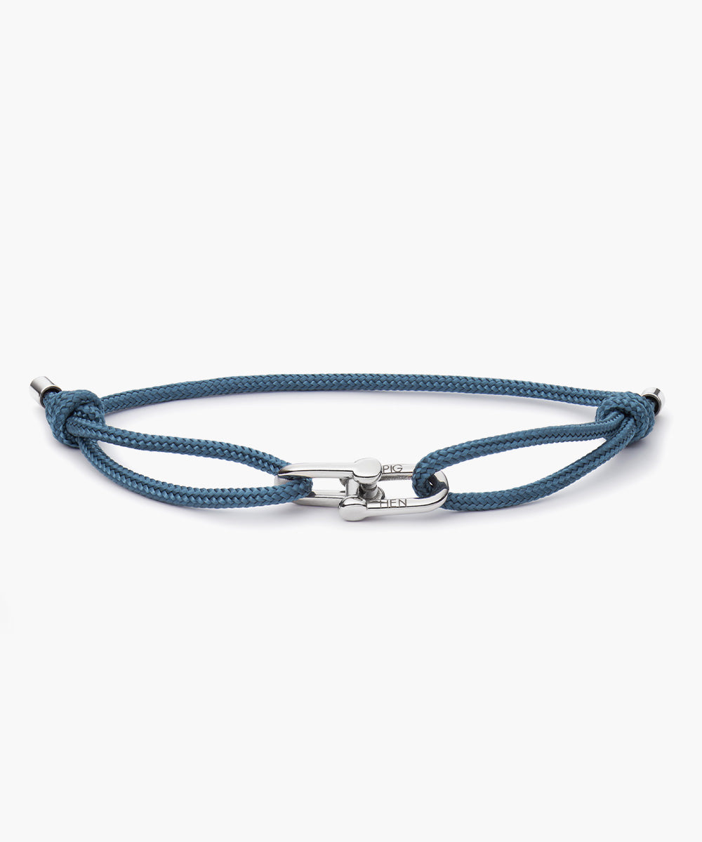 pig-hen-daunting-dean-herren-seilarmband-ash-blue-silber-verstellbar image 1
