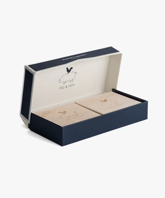pig-hen-double-giftbox-navy-geschenkverpackung image 1