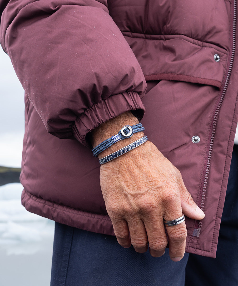 pig-hen-don-dino-armband-set-slate-gray-ash-blue-striato-herren-set image 3