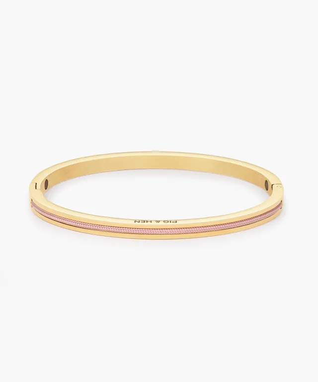 pig-hen-maya-lou-dusty-pink-damen-armreif-gold image 1