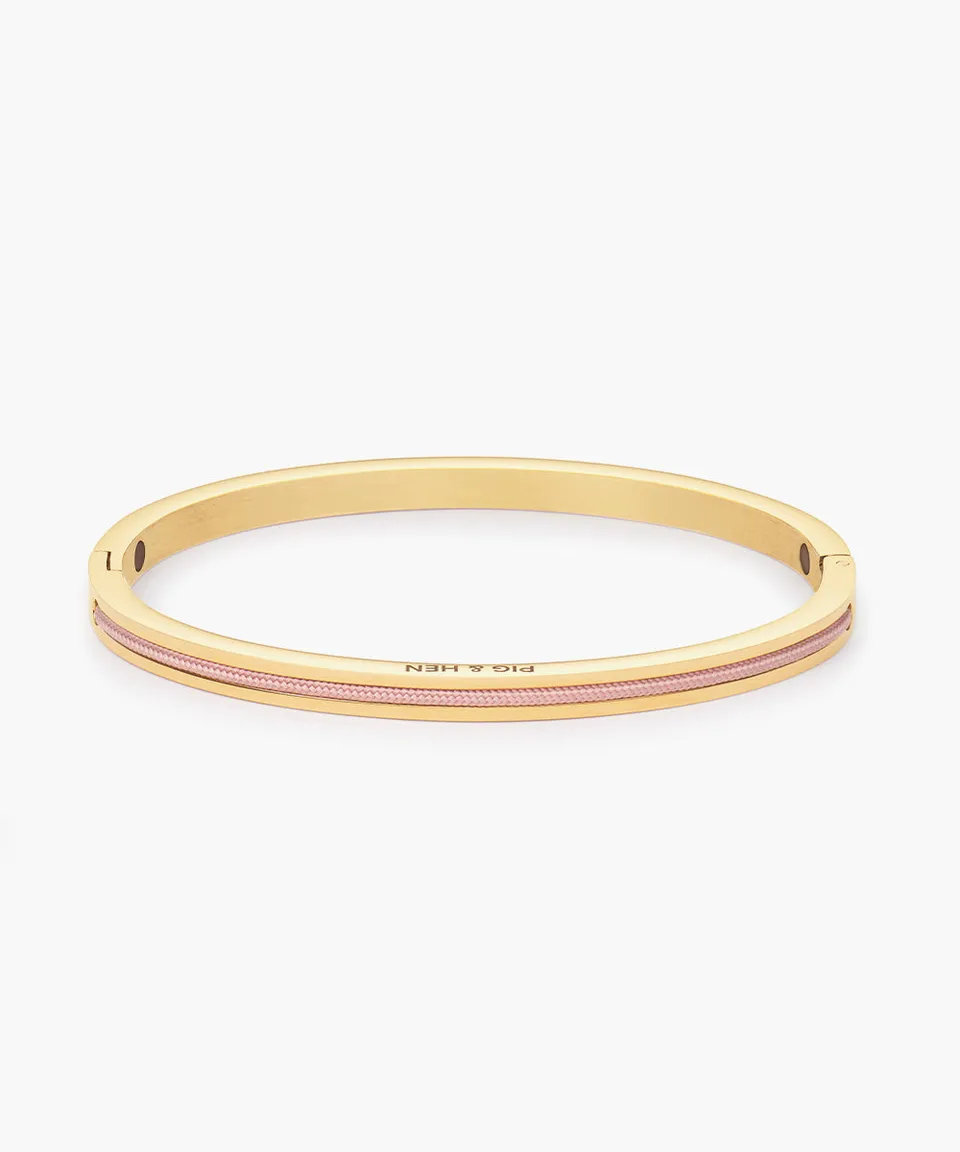pig-hen-maya-lou-dusty-pink-damen-armreif-gold image 1