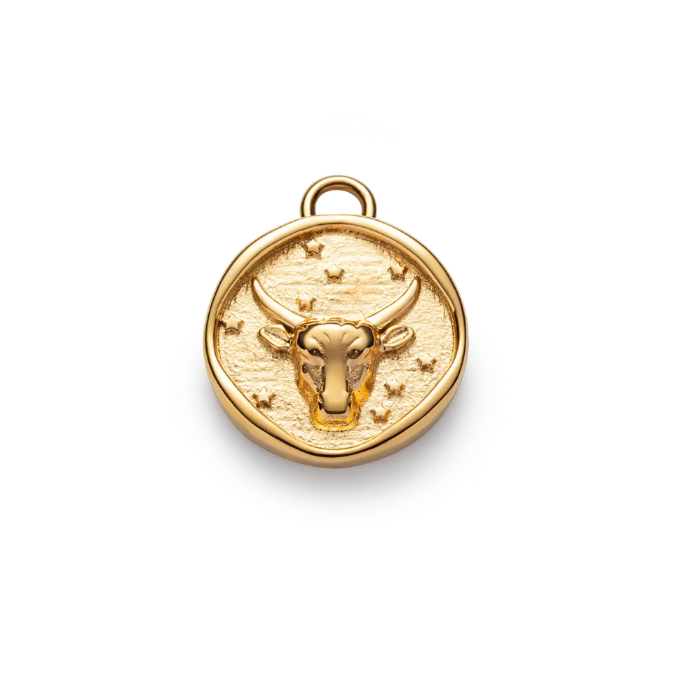 paul-hewitt-taurus-charm-gold-sternzeichen-charm-stier image 1