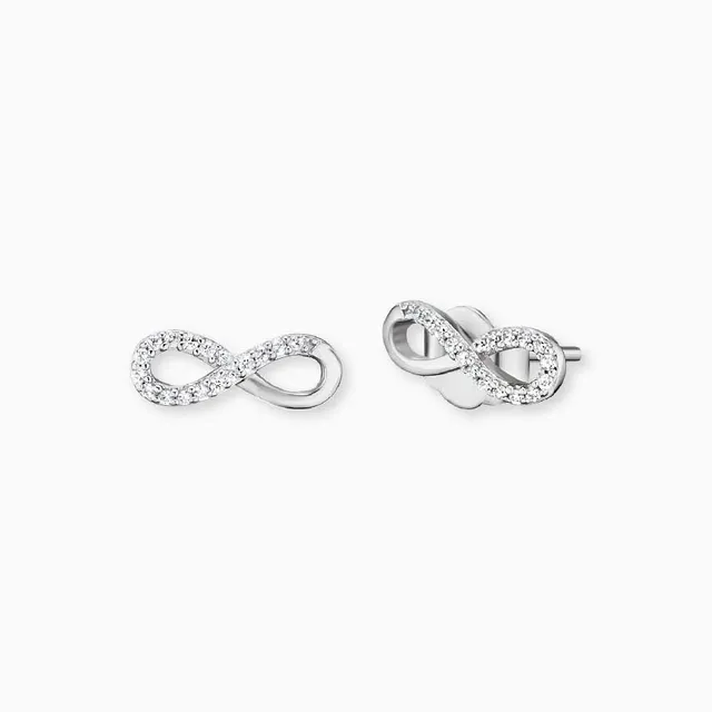 engelsrufer-ohrstecker-925er-silber-infinity-mit-zirkonia image 1