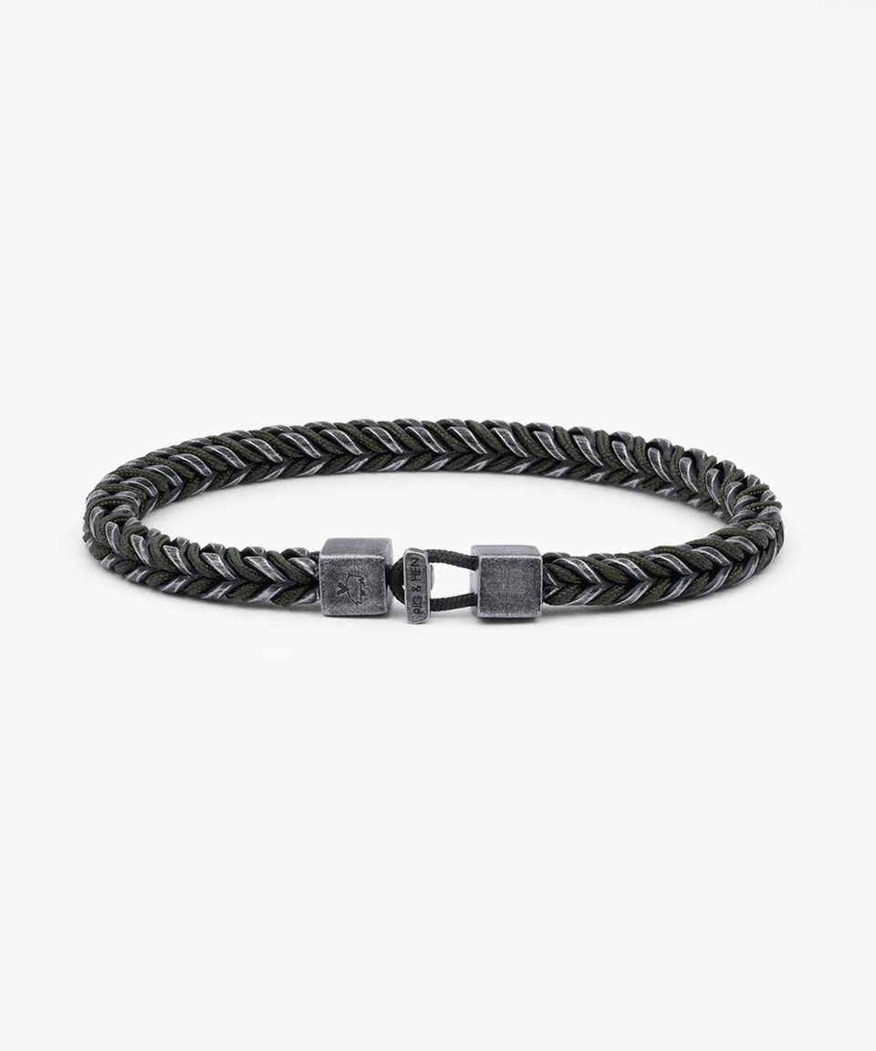 pig-hen-catena-foxtail-armband-army-vintage image 1