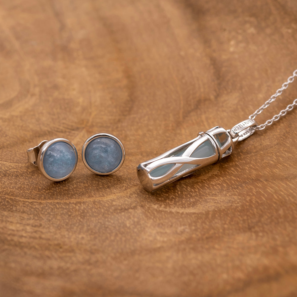 engelsrufer-powerful-stone-ohrstecker-925er-silber-blauer-achat image 5
