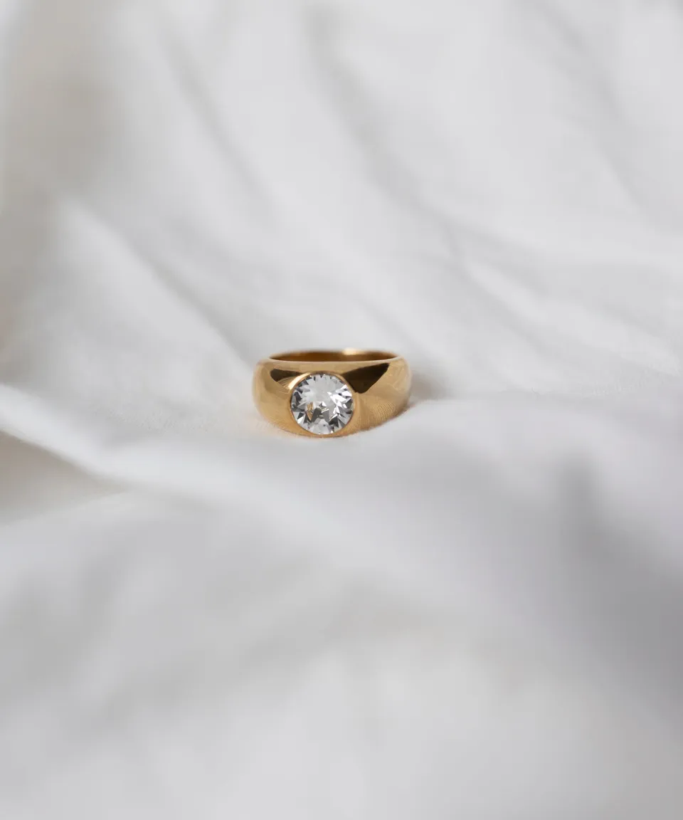wald-berlin-pop-swarovski-ring-18k-vergoldeter-ring image 1