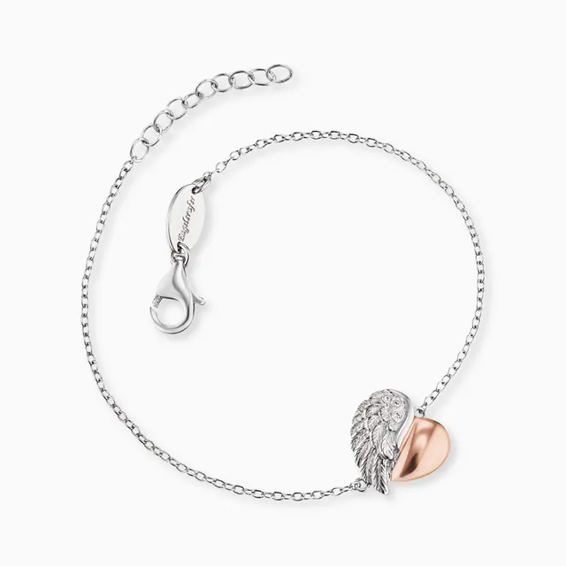 engelsrufer-armband-925er-silber-herzfl-gel-bicolor-mit-zirkonia image 1